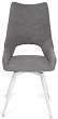 стул Манзано нога белая 1F40 (360°)  (Т180 светло-серый)