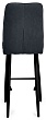 стул Бакарди барный нога черная 700 (Т177 графит)