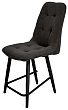 стул Бакарди полубарный-мини нога черная 500 (Т190 горький шоколад)